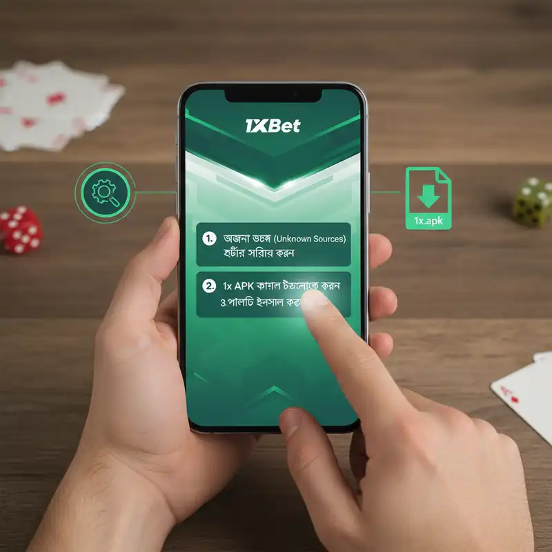 How to install 1x APK on Android guide banner